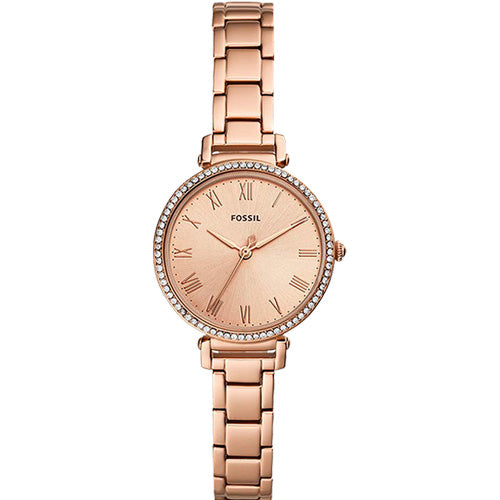 Fossil Kinsey Rose Gold Dial Women