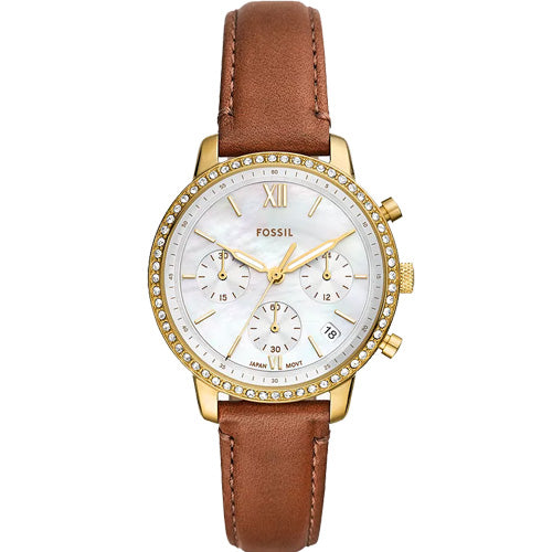 Fossil Neutra White Mother-Of-Pearl Dial Women 36mm