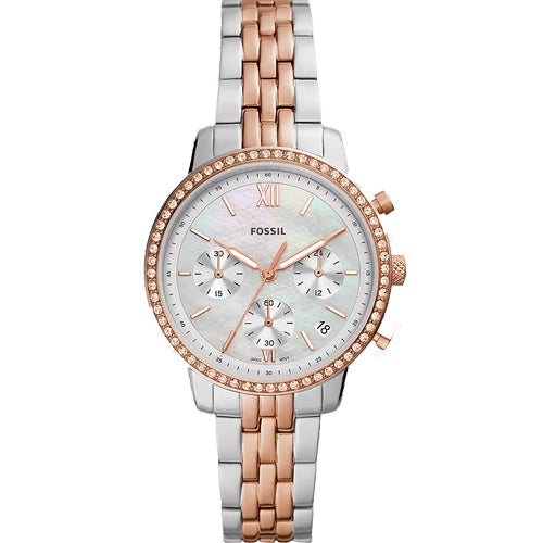 Fossil Neutra White Mother-Of-Pearl Dial Women 36mm