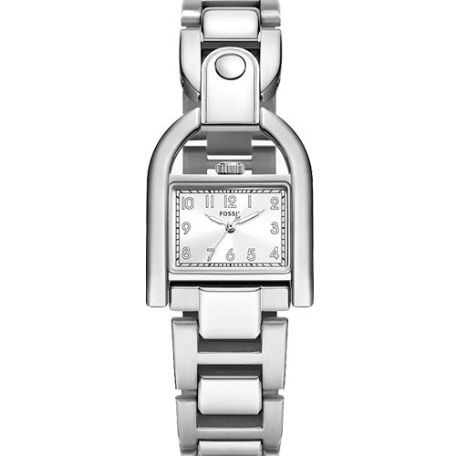 Fossil Harwell Silver Dial Women 28mm