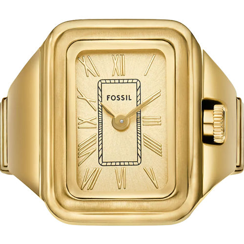 Fossil Raquel Gold Dial Unisex 14mm ES5343