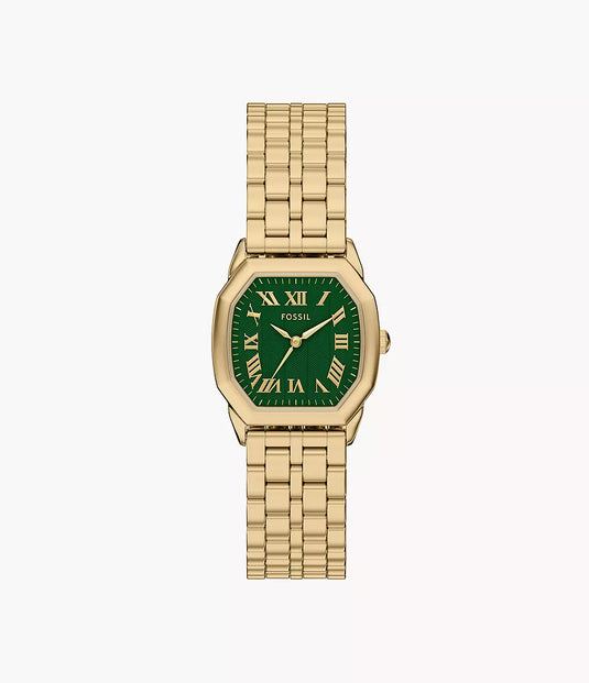 Fossil Raquel Green Dial Women ES5451 27mm