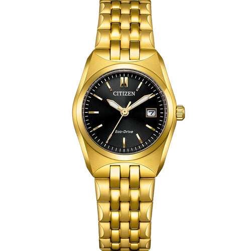 Citizen Eco-Drive Corso Black Dial Women 27mm EW2293-56E