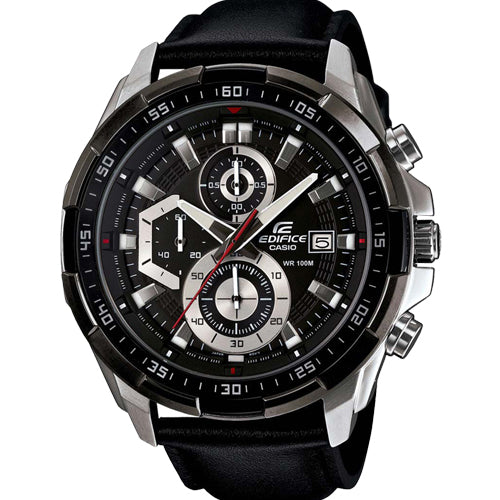 Casio Edifice Standard Chronograph Black Dial Men 49.5mm EX193 EFR-539L-1AV