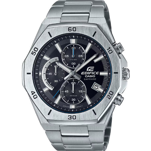 Casio Edifice Standard Chronograph Black Dial Men 45.8mm EX550 EFB-680D-1AV