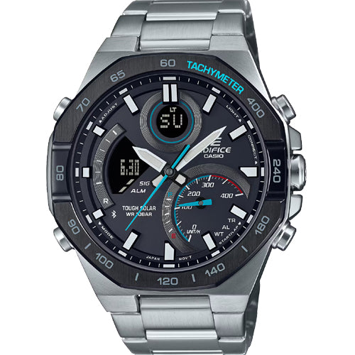 Casio Edifice ECB-900 Series Black Dial Men 48mm EX554 ECB-950DB-1A