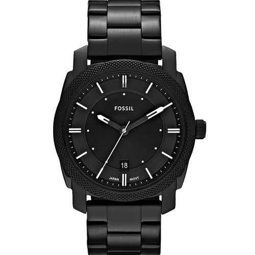 Fossil Machine Black Dial Men 42mm FS4775