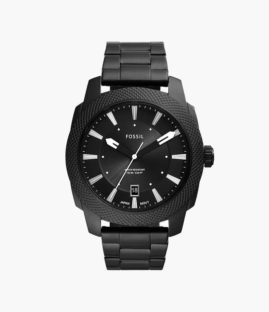 Fossil Machine Black Dial Men FS5971 49mm