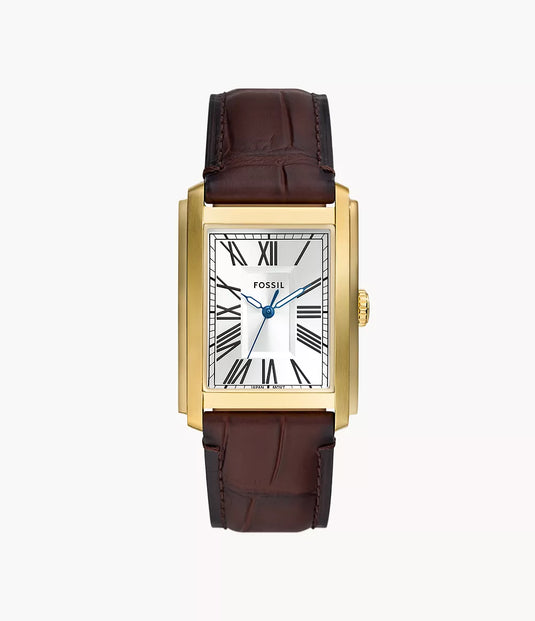 Fossil Carraway Silver Dial Men FS6011 30mm