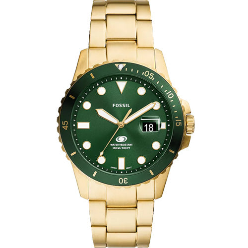 Fossil Fossil Blue Dive Green Dial Men 42mm