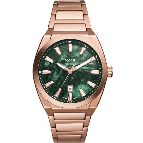 Fossil Everett Green Dial Men 42mm FS6074