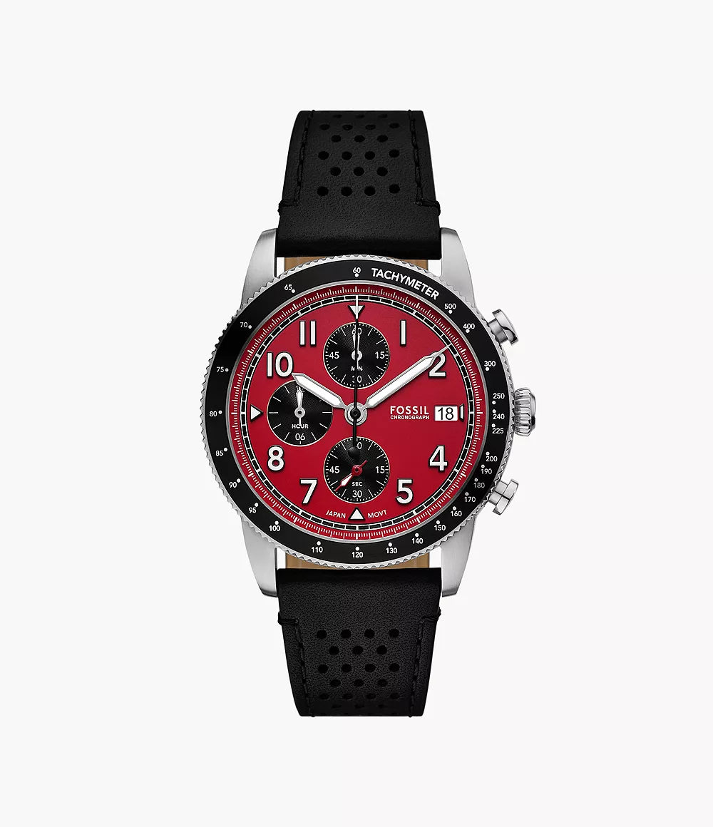 Fossil SportTourer Red Dial Men FS6086 42mm
