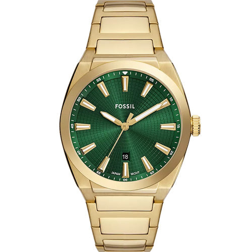 Fossil Everett Green Dial Men 42mm FS6090