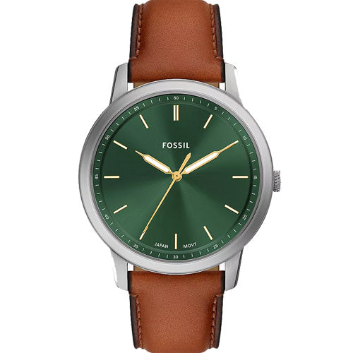 Fossil Minimalist Green Dial Men 44mm FS6094