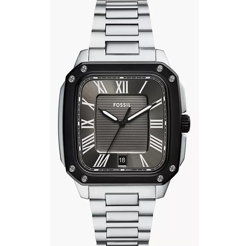 Fossil Crosby Grey Dial Men 42mm FS6122