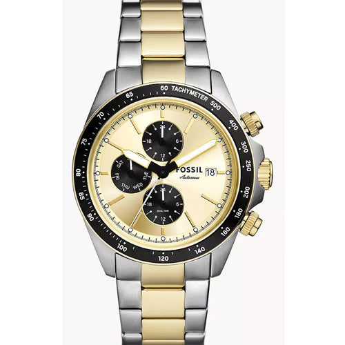 Fossil Autocross Multifunction Gold Dial Men 42mm FS6126