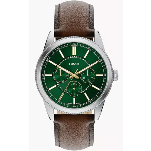 Fossil Pearson Multifunction Green Dial Men 42mm FS6137