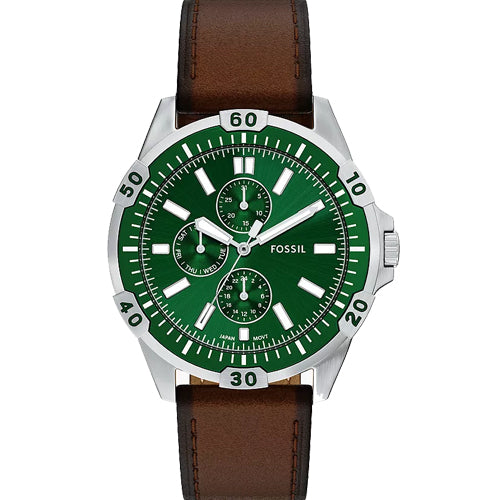 Fossil Garrett Multifunction Green Dial Men 44mm FS6147
