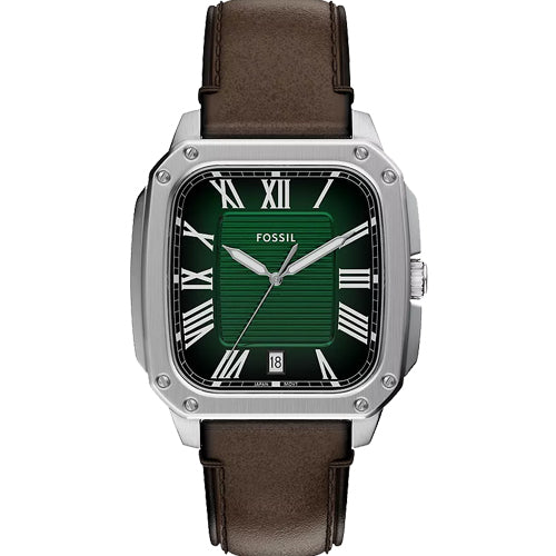 Fossil Crosby Green Dial Men 42mm FS6150
