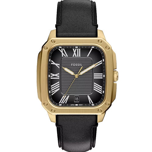 Fossil Crosby Black Dial Men 42mm FS6151