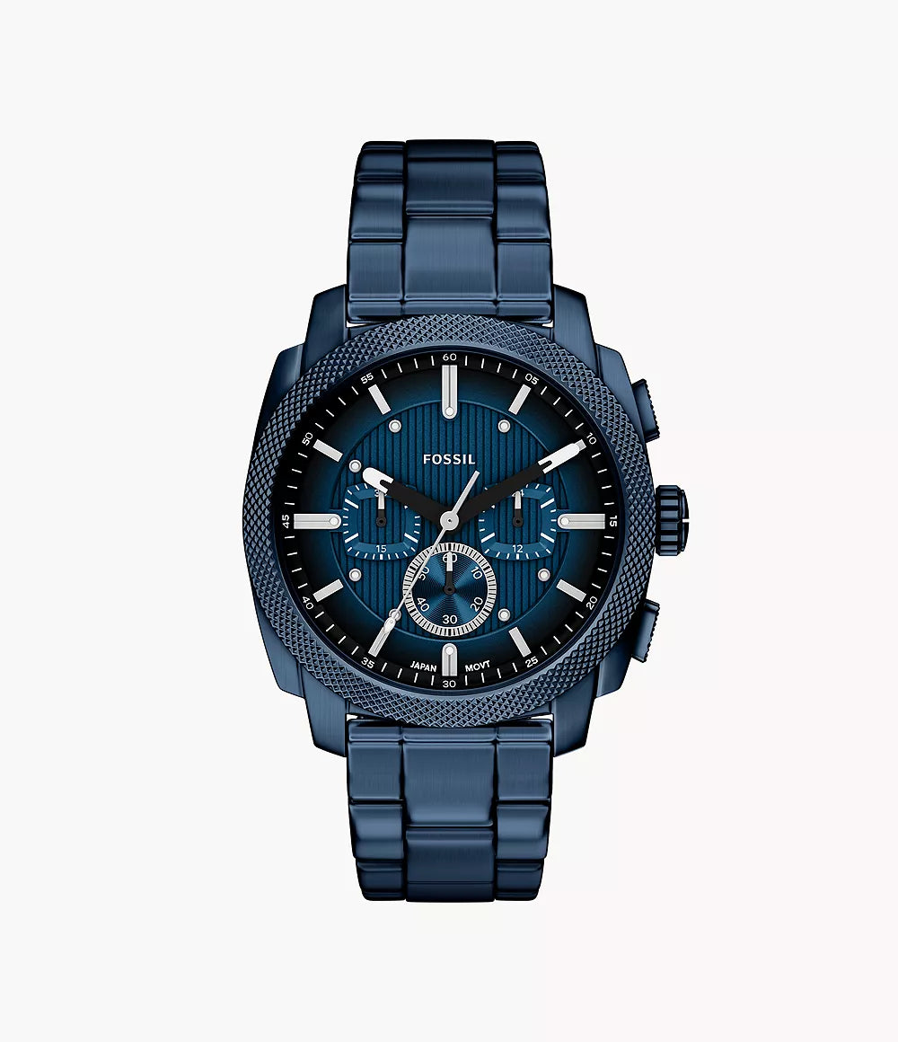 Fossil Machine Blue Dial Men FS6167 42mm
