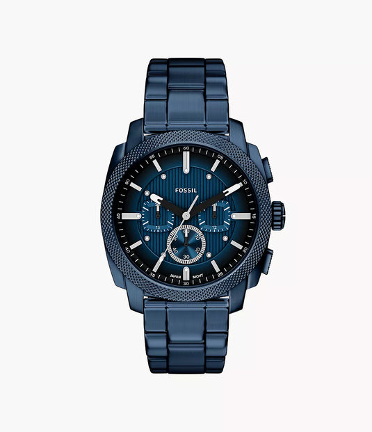 Fossil Machine Blue Dial Men FS6167 42mm