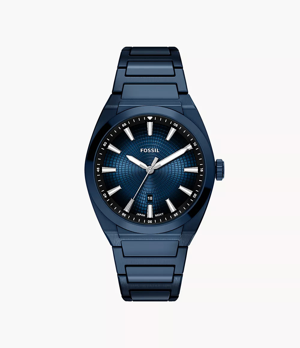 Fossil Everett Blue Dial Men FS6169 42mm