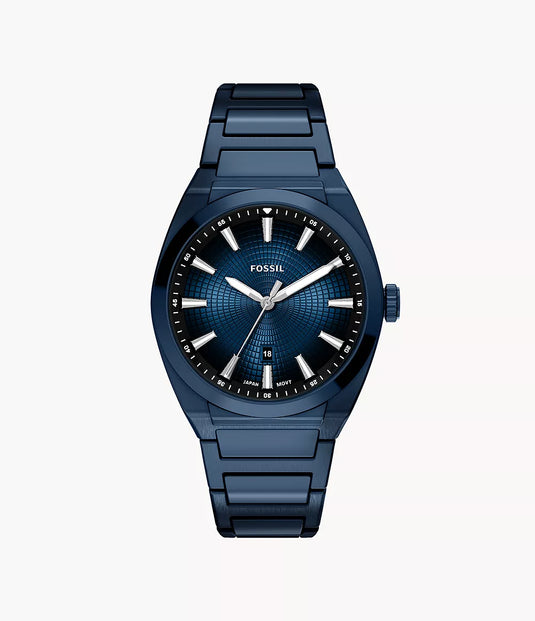 Fossil Everett Blue Dial Men FS6169 42mm