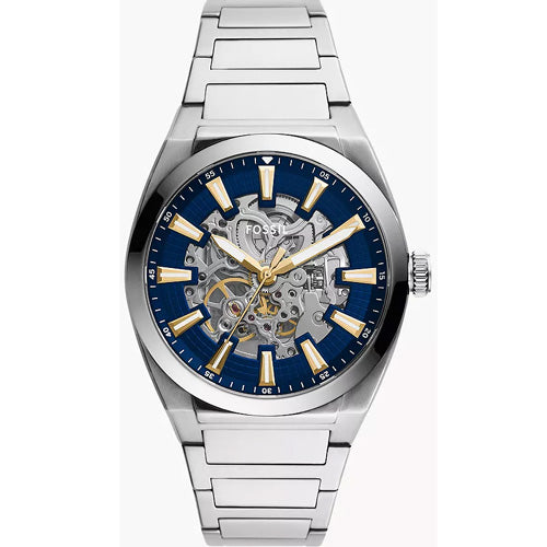 Fossil Everett Blue Dial Men 42mm ME3220