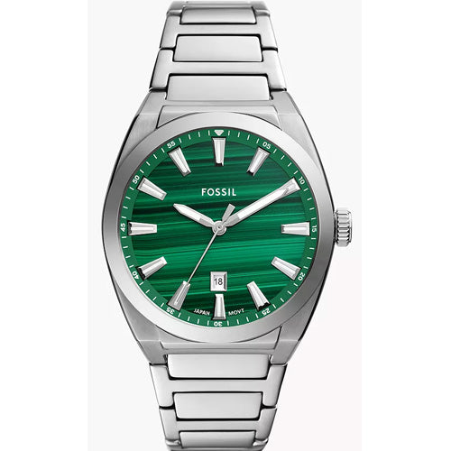 Fossil Everett Green Dial Men 42mm FS6056