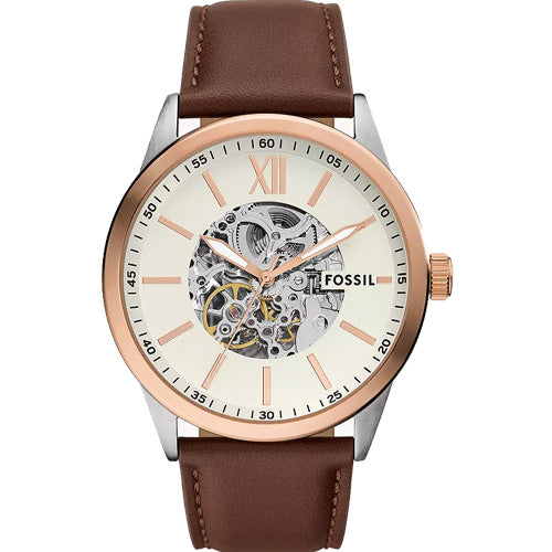 Fossil Flynn Cream Dial Men 48mm BQ2880