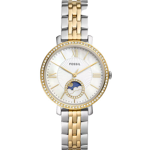 Mother of pearl fossil ladies watch best sale