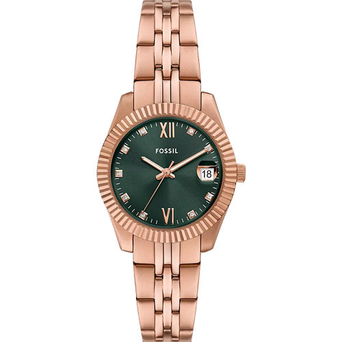 Fossil Scarlette Green Dial Women 32mm ES5369