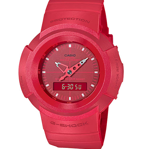 Casio G-Shock AW-500 Series Red Dial Men 47.7mm G1081 AW-500BB-4E