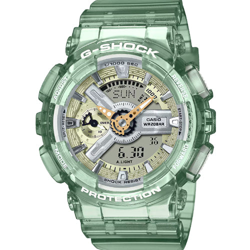 Casio G-Shock Light Green Dial Women 45.9mm G1223 GMA-S110GS-3A