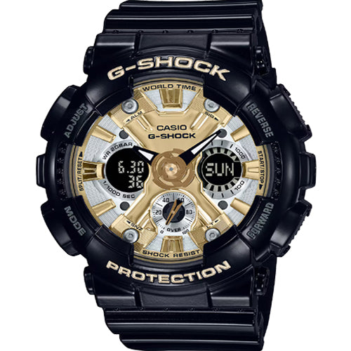 Casio G-Shock Silver Dial Women 45.9mm G1287 GMA-S120GB-1A