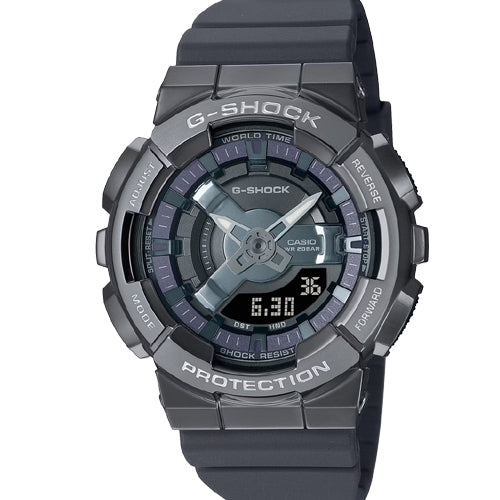 Casio G-Shock Grey Dial Women 42mm G1317 GM-S110B-8A