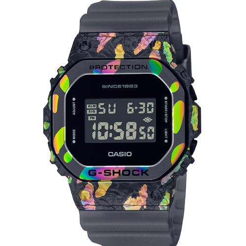 Casio G-Shock G-SHOCK 40th Anniversary Adventurer’s Stone Series 5600 Series Black Dial Men 43.2mm G1348 GM-5640GEM-1