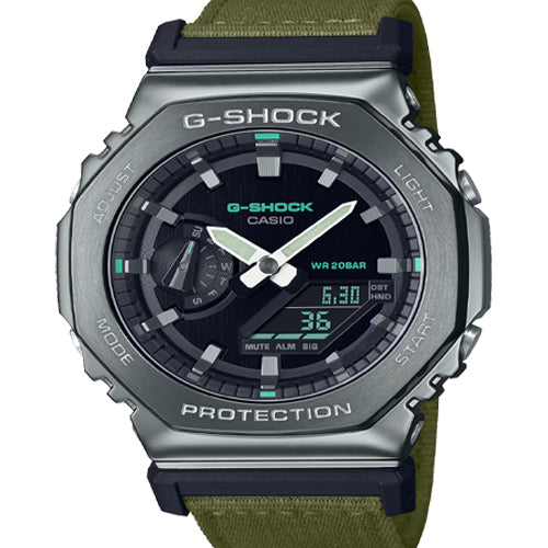 Casio G-Shock Black Dial Men 44.4mm G1374 GM-2100CB-3A