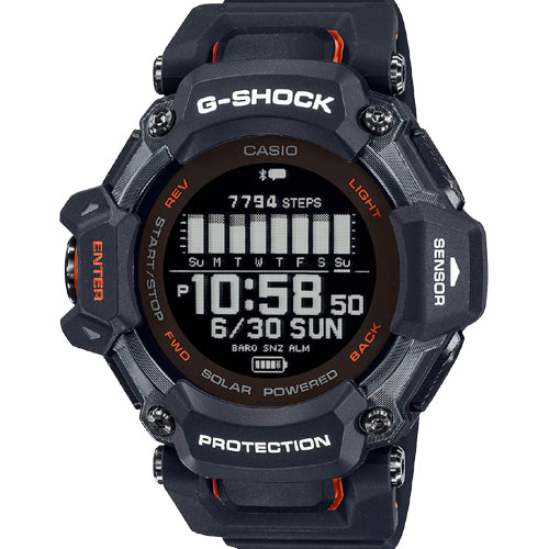 Casio G-Shock G-SQUAD GBD-H2000 Series Black Dial Men 52.6mm G1381 GBD-H2000-1A