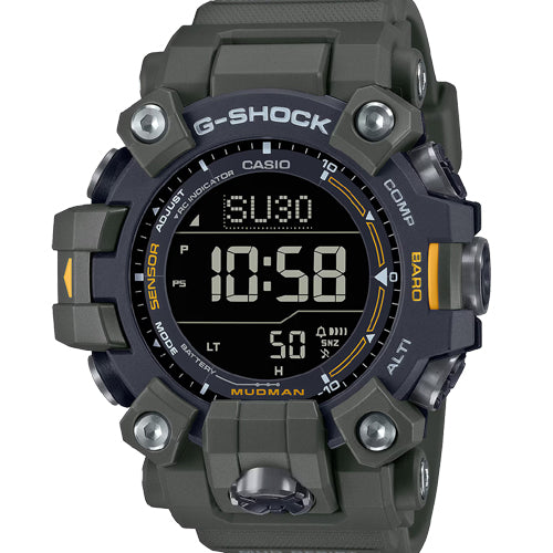 Casio G-Shock MASTER OF G - LAND MUDMAN Green Dial Men 52.7mm G1445 GW-9500-3