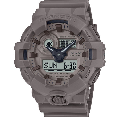 Casio G-Shock GA-700 Series Brown Dial Men 53.4mm G1466 GA-700NC-5A