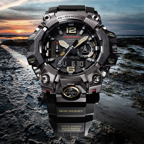 CASIO G-Shock Mudmaster Master Of G-LAND Black Dial Men 52.1mm