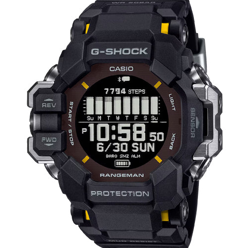 Casio G-Shock MASTER OF G - LAND RANGEMAN Black Dial Men 53.2mm G1529 GPR-H1000-1