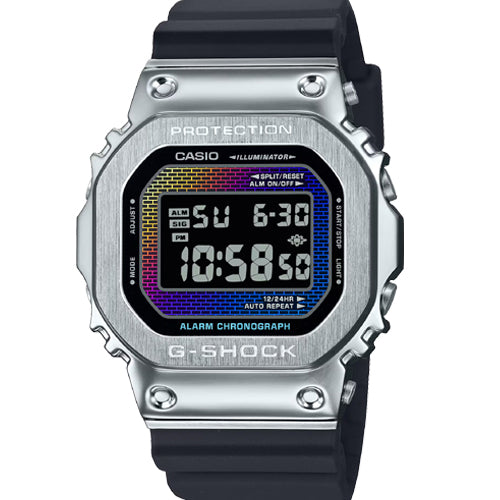 Casio G-Shock Multicolor Dial Men 43.2mm G1591 GM-5600RW-1