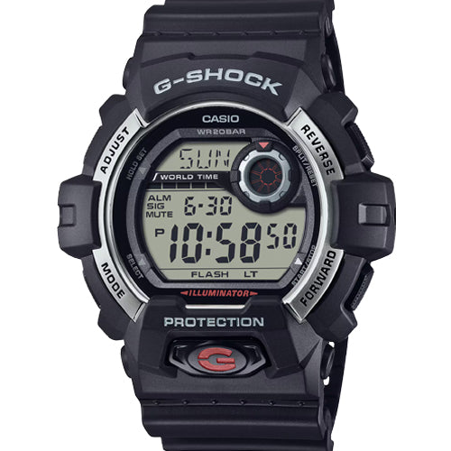 Casio G-Shock 8900 Series Black Dial Men 52.5mm G1597 G-8900S-1