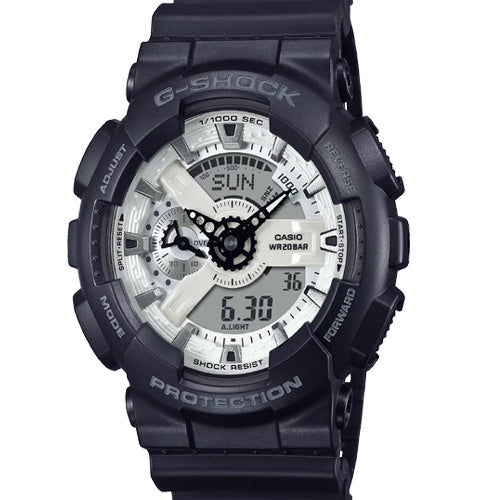 Casio G-Shock White Dial Men 51.2mm G1636 GA-110WD-1A