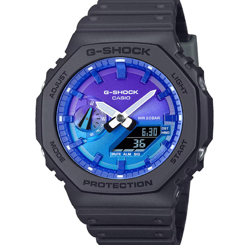 Casio G-Shock Multicolor Dial Men 45.4mm G1650 GA-2100FL-1A