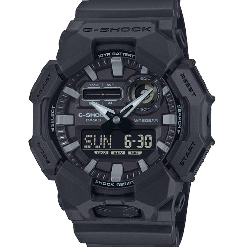 Casio G-Shock GA-010 Series Black Dial Men 51.9mm G1675 GA-010-1A1