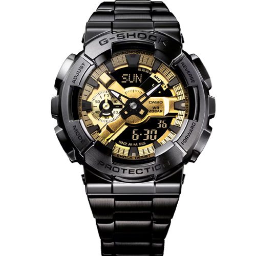 Casio G-Shock G-STEEL 110 Series Gold Dial Men 48.8mm G1688 GM-110BD-1